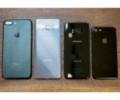 iPhone 7 €400euro iPhone 7 Plus Samsung S8 Plus S8 €430euro Stock